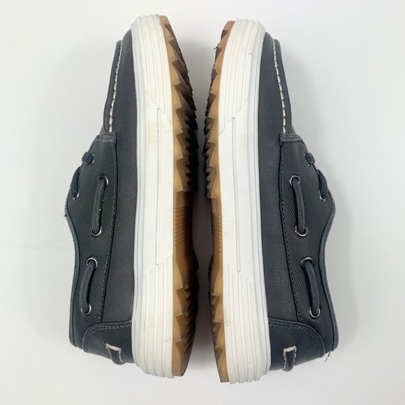 Nordstrom Noethan Grey Boys Boat Slip-On Shoes Size 13M - Picture 6 of 9